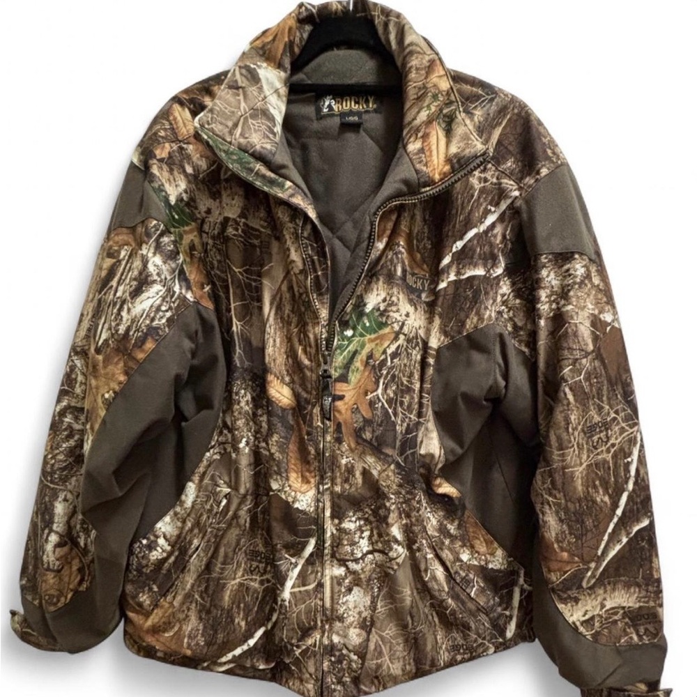 Large Rocky Realtree Edge Waterproof ProHunter Insulated Camo Parka